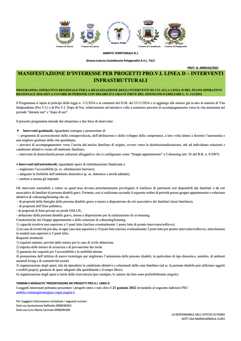 Immagine: Avviso_-_PROGETTI_PRO.V.I._LINEA_D146