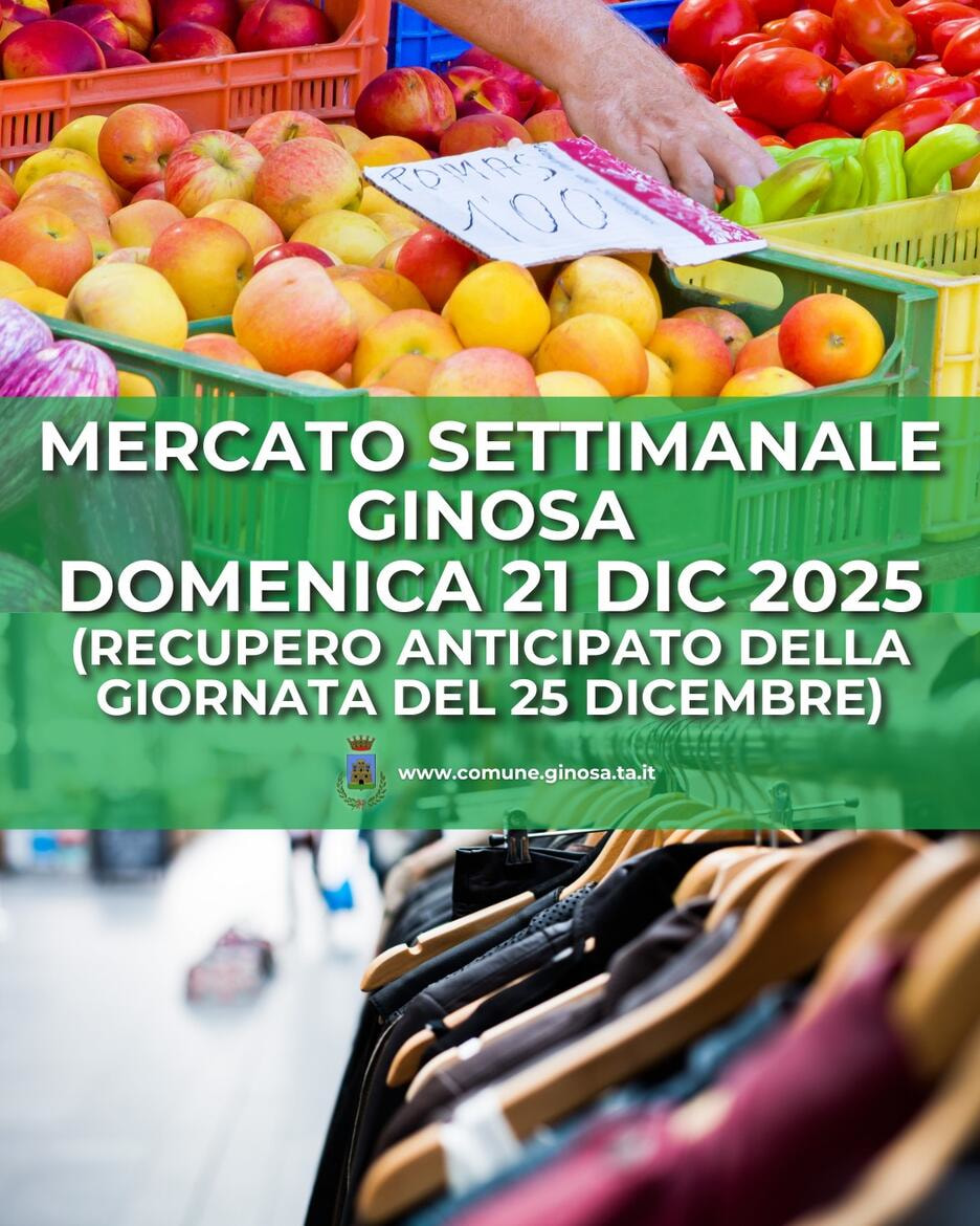 Immagine: Mercato 21/12/2025