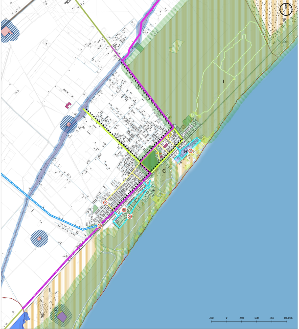 Immagine: Percorso Ciclovia Marina di Ginosa