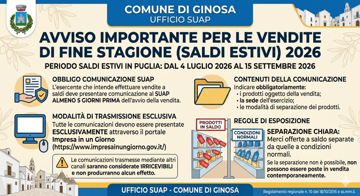 Immagine: Saldi estate 2026
