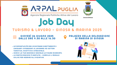 Immagine: Turismo & Lavoro - Ginosa & Marina 2025