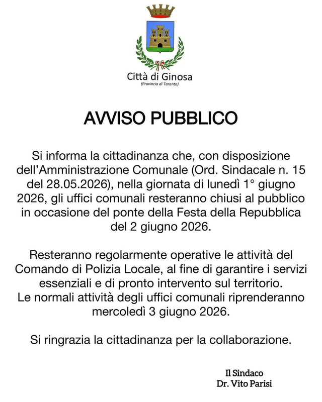 Immagine: Avviso pubblico