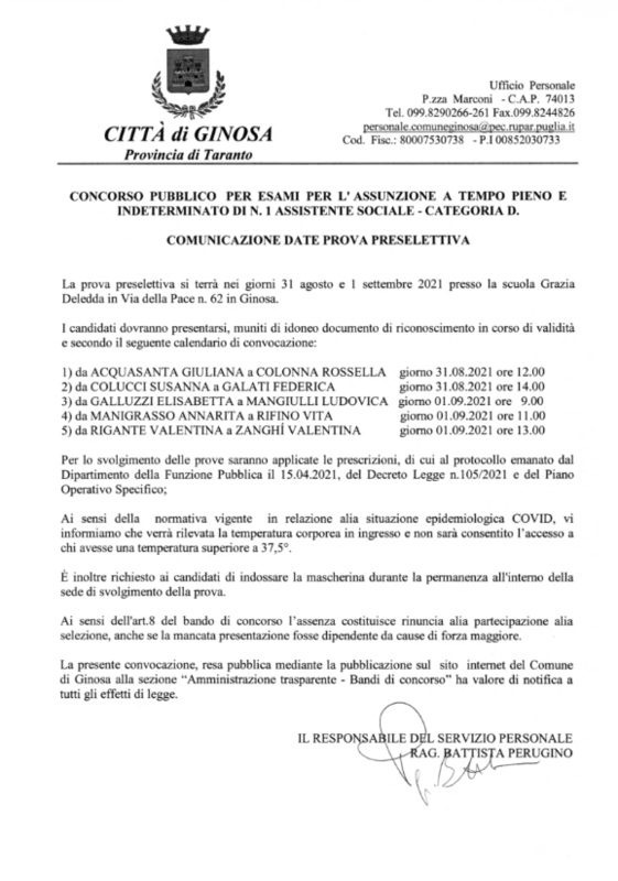 Immagine: COMUNICAZIONE_DATE_PROVA_PRESELETTIVA_001_1208