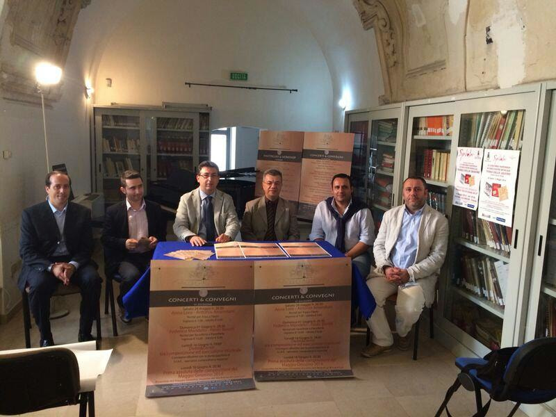 Immagine: Maggio Ginosino- Presentazione presso il conservatorio Paisiello di Taranto