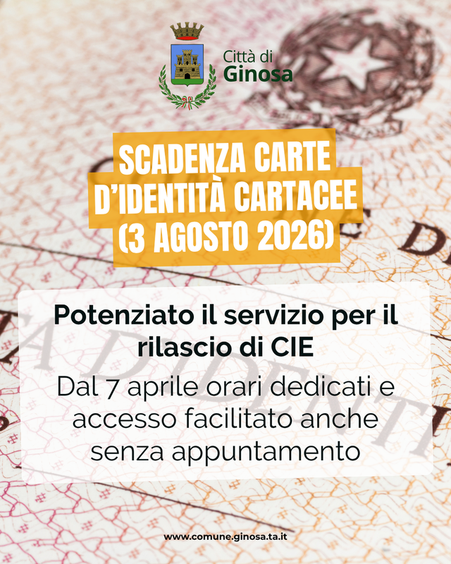 Immagine: potenziamento cie